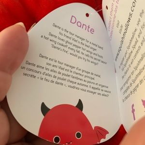 dante the devil squishmallow